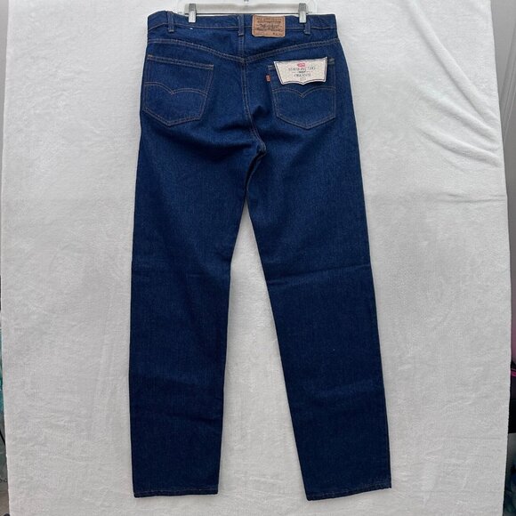 Levi's Other - Vintage Levis 40505 0215 Jeans Men 38x34 (36x33) Blue Regular Fit Orange Tab 80s